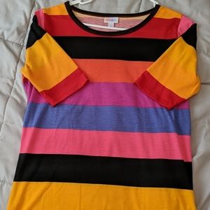 Striped Gigi. EUC